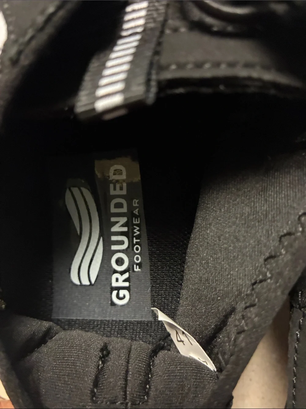 Women's Black Grounded Footwear Minimalist Shoes